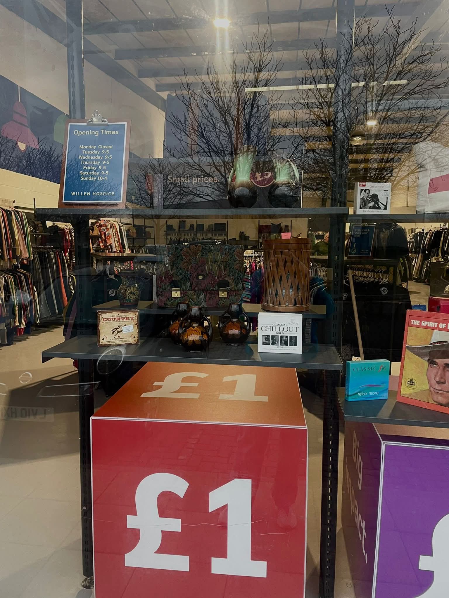 🛍 Willen Hospice Clearance Outlet (New) - Stacey Bushes, Milton Keynes - Event Image 5 January 31, 2026 10:00 AM