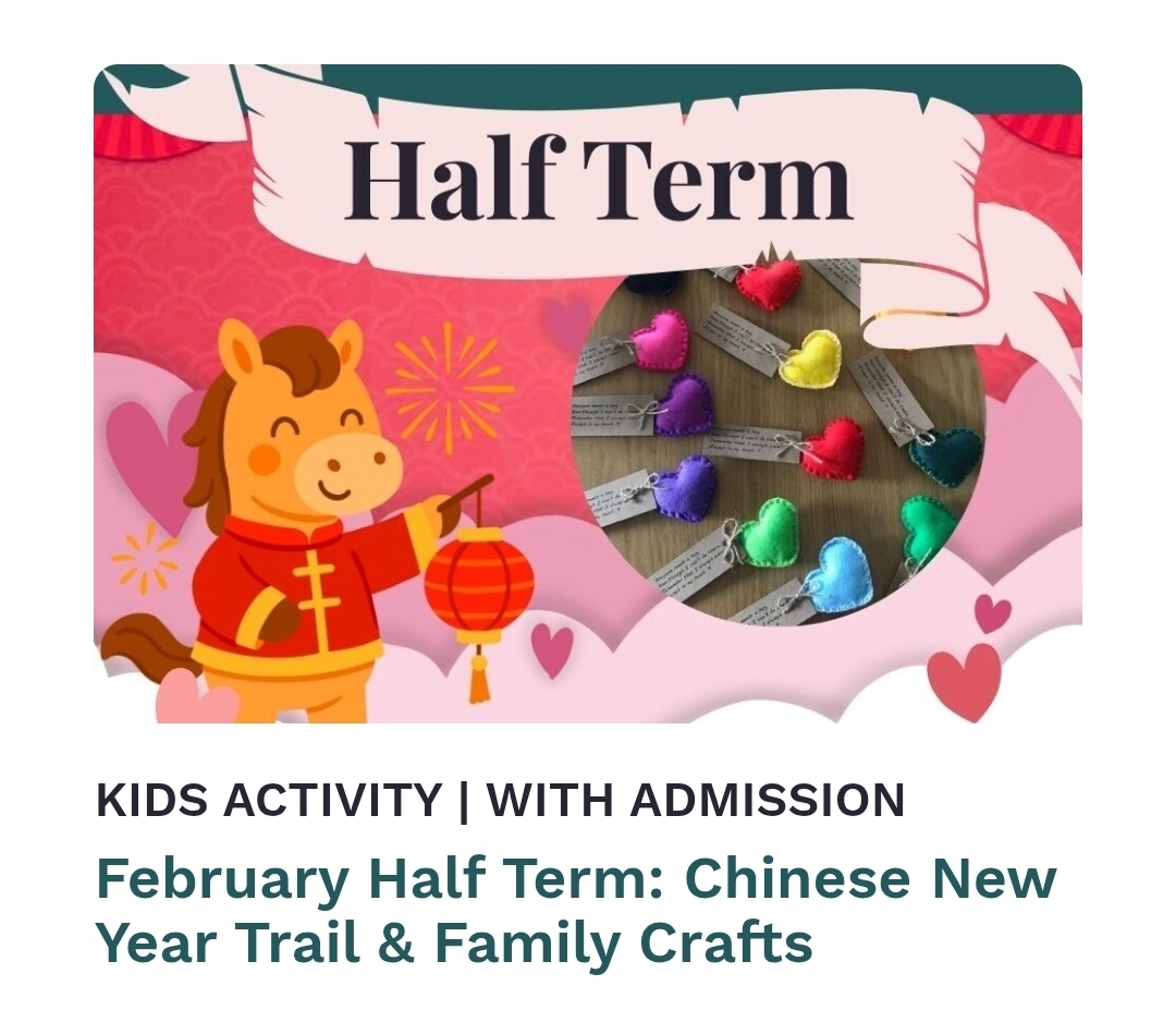 🎊 February Half Term 2026: Chinese New Year Trail & Family Crafts - Stowe House, Buckinghamshire  - Event Image 2 February 14, 2026 10:00 AM