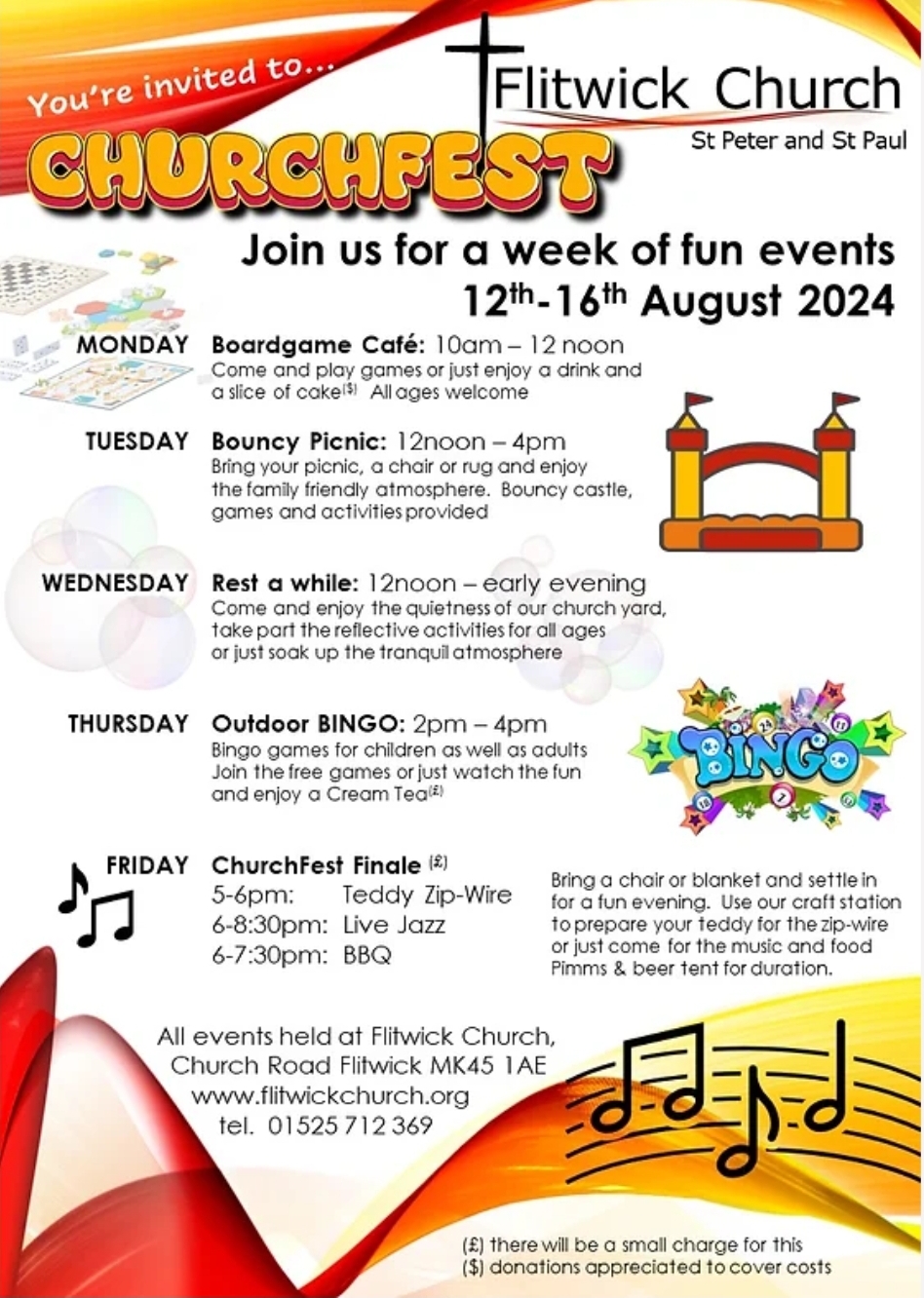 🤸‍♂️CHURCHFEST - FLITWICK - Event Image 5 August 13, 2024 12:00 PM