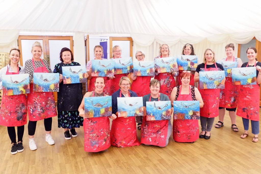 🎨🖌Join Brush Party with Jo to paint- 'Turtley Awesome’ At Dunstable! at The Froth and Elbow 183 High St S, Dunstable Bedfordshire LU6 3SJ | Creative, Date Idea, Entertainment, Food/Drink, Fun, Indoor, Music, Nightlife, Ticket Event | Suitable for: Adults Only, Toilets 🎨🖌Join Brush Party with Jo to paint- 'Turtley Awesome’ At Dunstable! - Event Image 2 August 21, 2024 07:00 PM