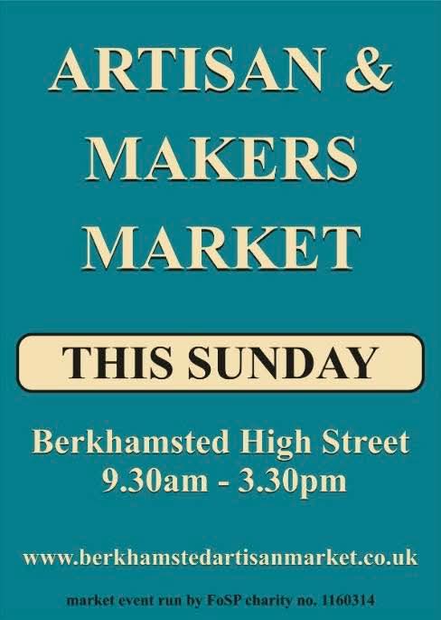🛍 Berkhamsted Artisan Market - 2026 - Event Image 4 March 08, 2026 09:30 AM