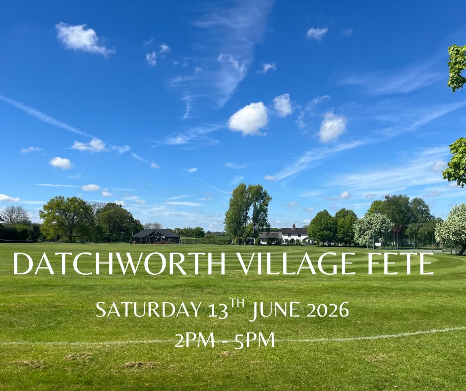 🌞 Datchworth Village Fete 2026 - Hertfordshire  - June 13, 2026 02:00 PM at Datchworth Green, Knebworth, SG3 6TL