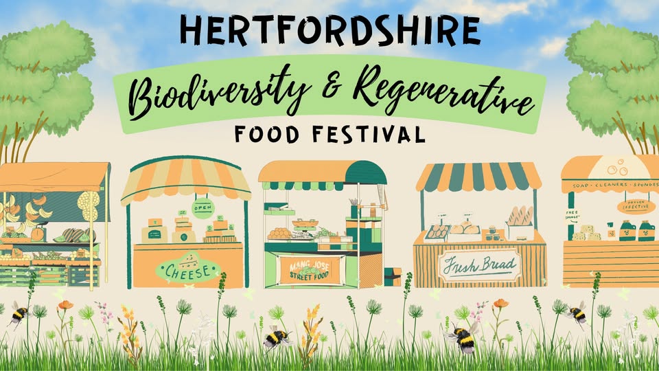 🌱Hertfordshire Biodiversity & Regenerative Food Festival 2026 - St Albans - May 03, 2026 10:30 AM at Clinique Counter, 9 Saint Peter's St, St Albans, AL1 3DH 