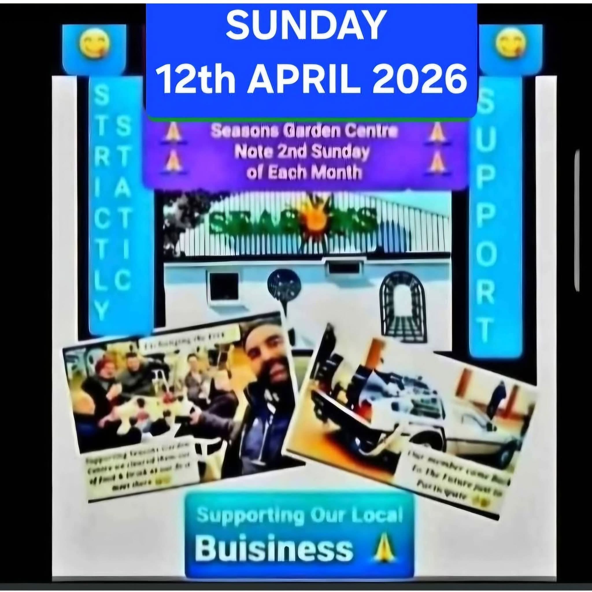 🚘 FREE - Seasons Breakfast Car Meet 2026 - Seasons Garden Centre - Event Image 3 April 12, 2026 10:30 AM