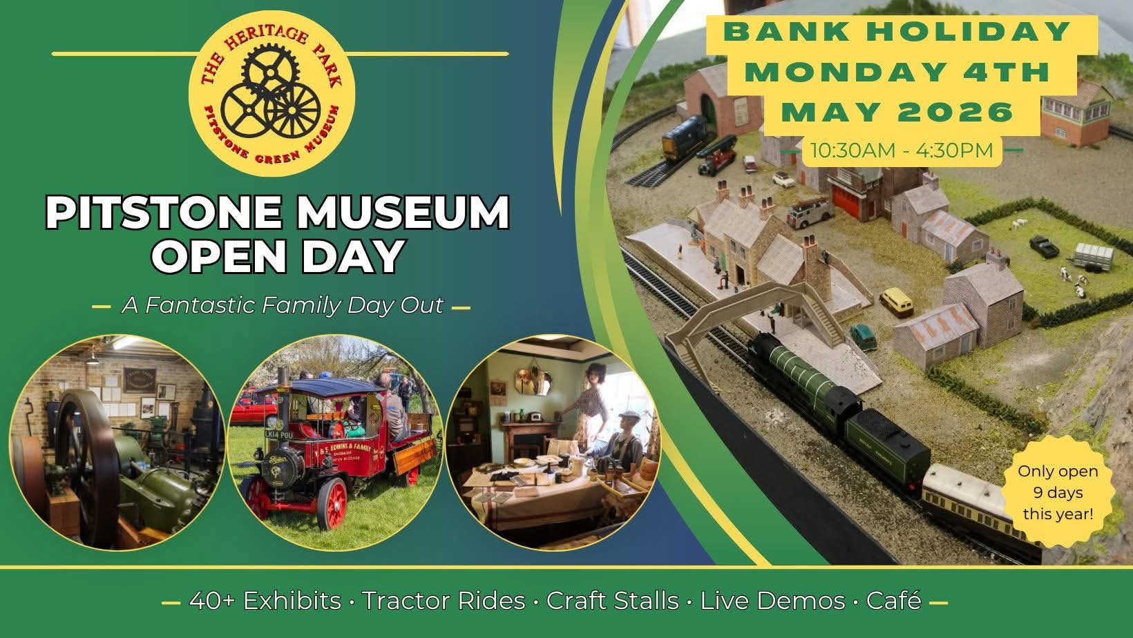 🚜 Pitstone Green Museum Open Day - May 2026 - Event Image 2 May 04, 2026 10:30 AM