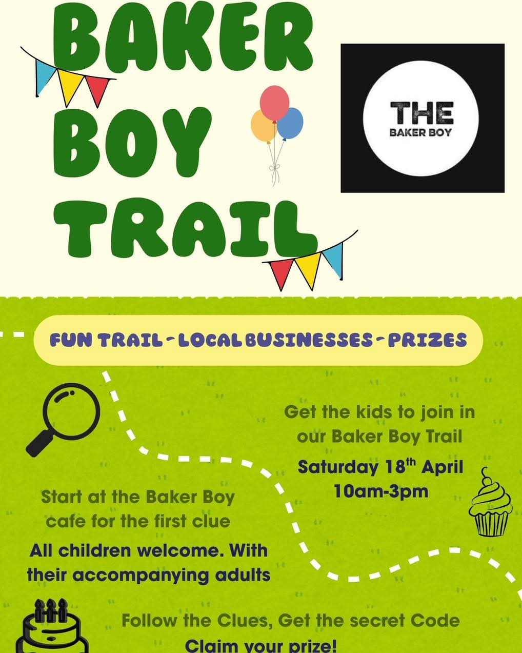 🎉 The Baker Boy 1st Birthday - Leighton Buzzard - Event Image 3 April 18, 2026 08:00 AM