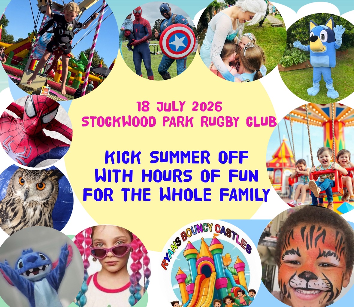 🎉 Family Festival of Fun 2026 - Stockwood Park Luton Rugby Club, Luton - July 18, 2026 11:00 AM at Stockwood Park Luton Rugby Club
LU1 3RN