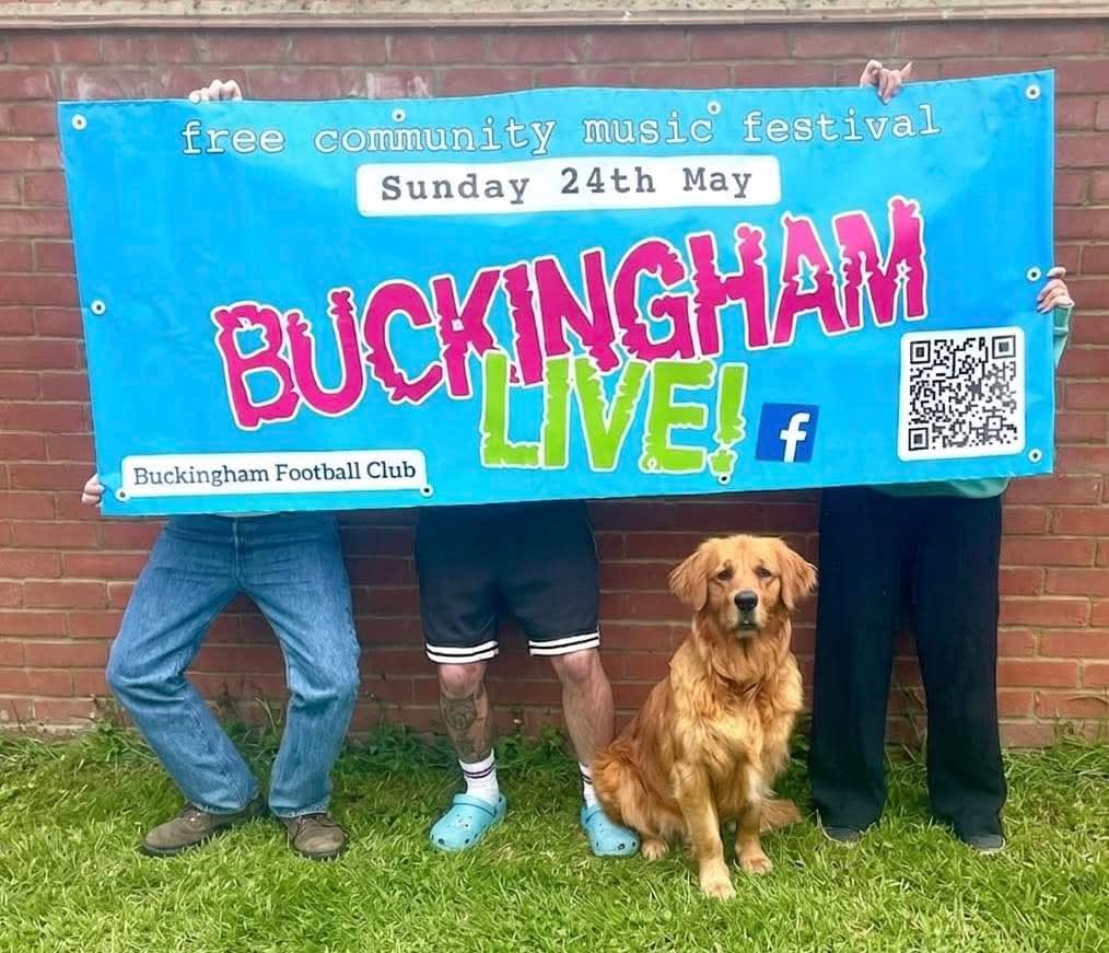🎉 Buckingham Live 2026 - Buckingham Football Club - Event Image 3 May 24, 2026 01:00 PM