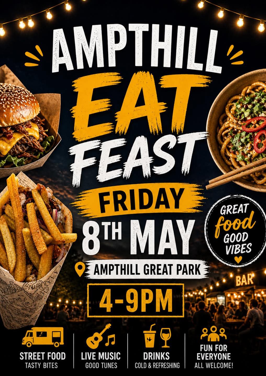 😋 EAT Feast May 2026 - Ampthill Park - Event Image 2 May 08, 2026 04:00 PM