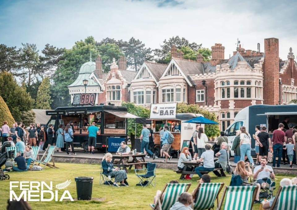 😋 Eat Street MK (Ticket only event) - Bletchley Park at The Mansion, Bletchley Park, Sherwood Drive, Bletchley, Milton Keynes, MK3 6EB | Adults, Date Idea, Entertainment, Family, Food/Drink, Fun, History & Heritage, Music, Parks, Scenic, Ticket Event | Suitable for: Accessible, Family, Toilets, Wheelchair Friendly 😋 Eat Street MK (Ticket only event) - Bletchley Park - Event Image 2 August 30, 2024 05:30 PM