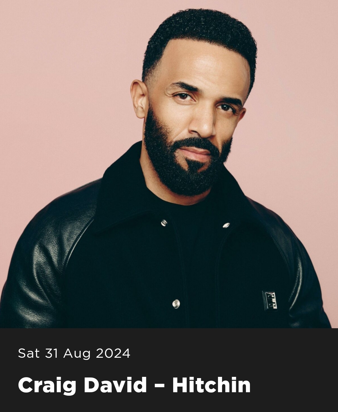🤩 Craig David presents TS5 | Hitchin Priory, Hitchin - Ages 16+ - Event Image 3 August 31, 2024 02:00 PM