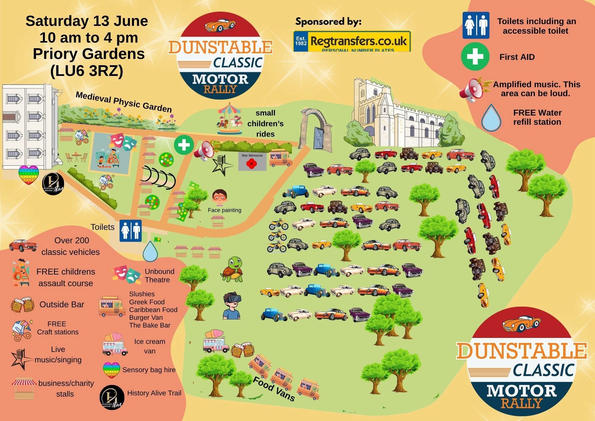 🚘 Dunstable Classic Motor Rally 2026 - Event Image 2 June 13, 2026 10:00 AM