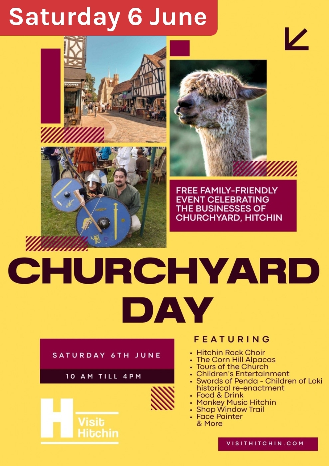 ⛪️ Hitchin Churchyard Day 2026  - Event Image 2 June 06, 2026 10:00 AM