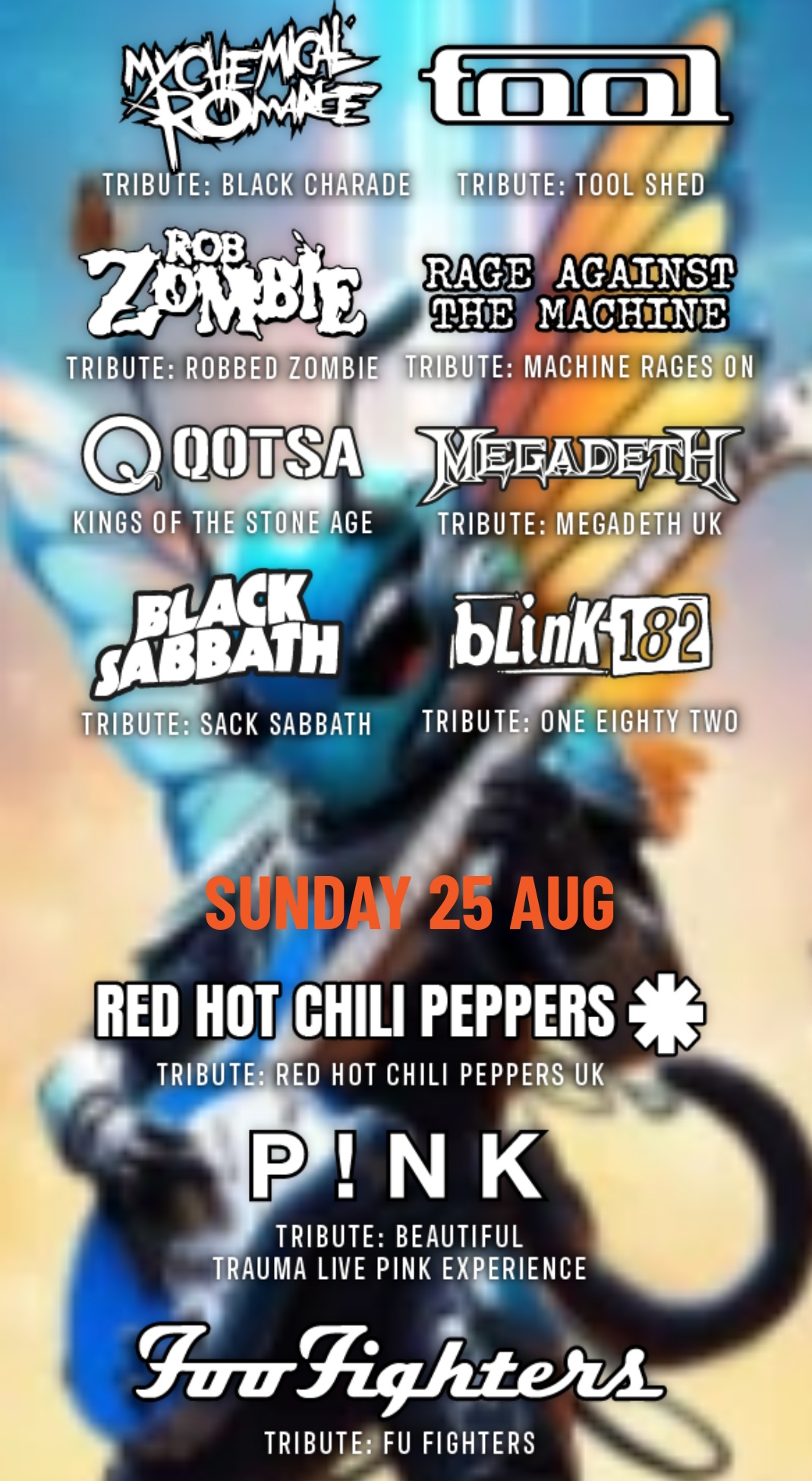 ⚡️MKF - Milton Keynes Tribute Festival - Event Image 3 August 24, 2024 