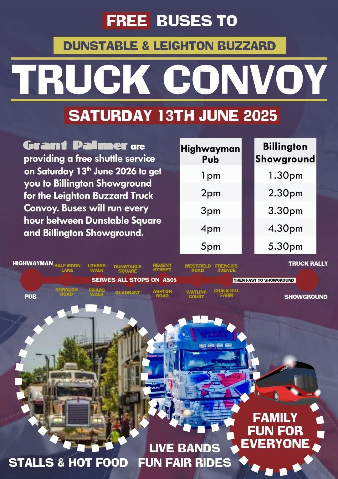 🛻 Dunstable & Leighton Buzzard Truck Convoy 2026  - Event Image 2 June 13, 2026 10:00 AM