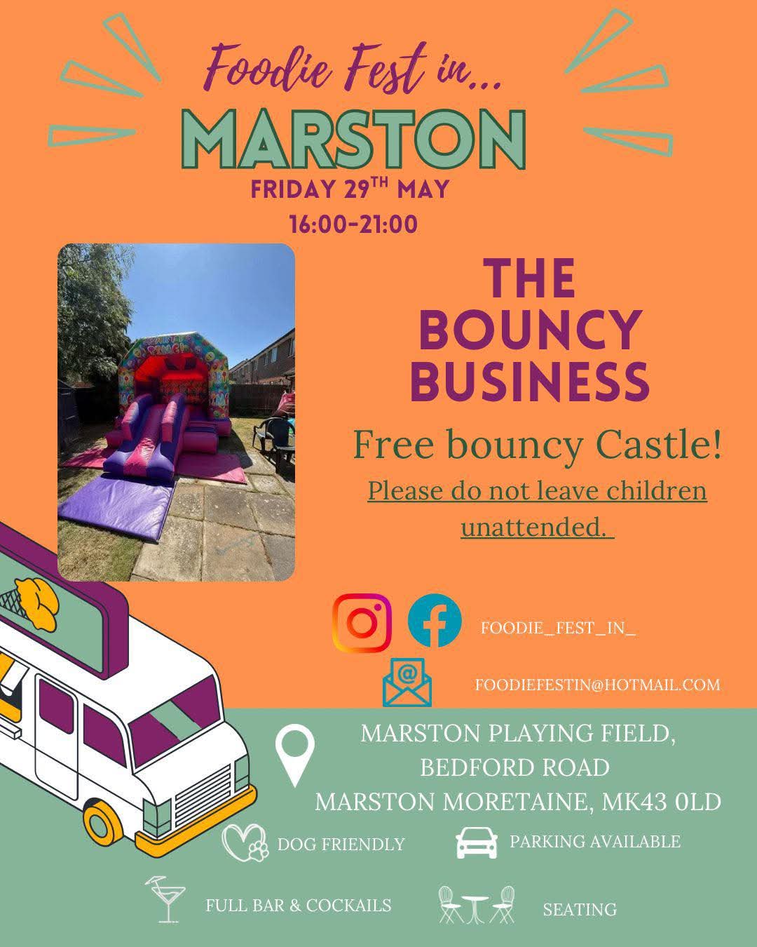 😋 Foodie Fest in Marston - May 2026 - Event Image 2 May 29, 2026 04:00 PM