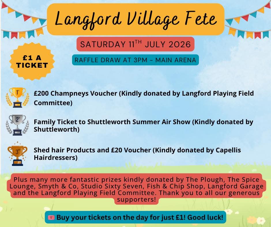 🦆Langford Village Fete & Duck Race 2026 - King George Playing Field - Event Image 3 July 11, 2026 11:00 AM