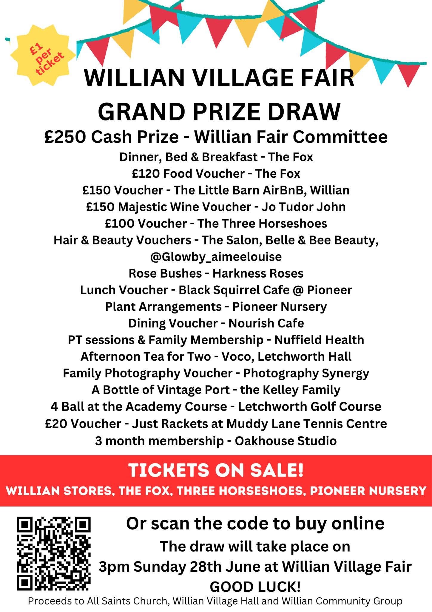 🌞 Willian Village Fair 2026 - Event Image 2 June 28, 2026 01:00 PM