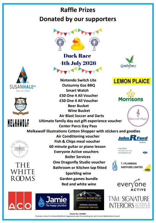 🦆 Shefford Annual Duck Race 2026 - The Swan - Event Image 2 July 04, 2026 12:00 PM