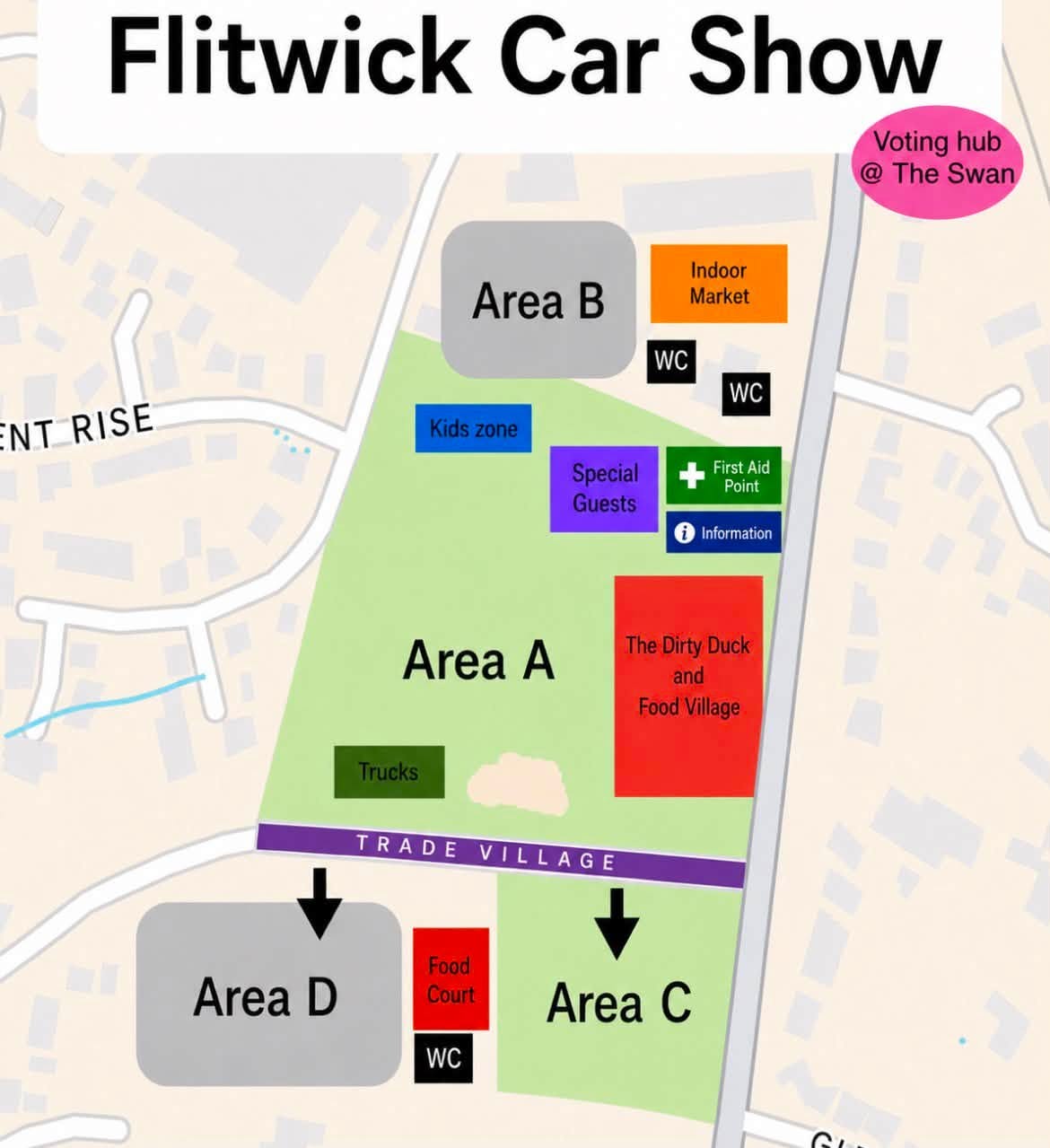 🚗 Flitwick Car Show 2026 - Event Image 3 August 16, 2026 10:00 AM