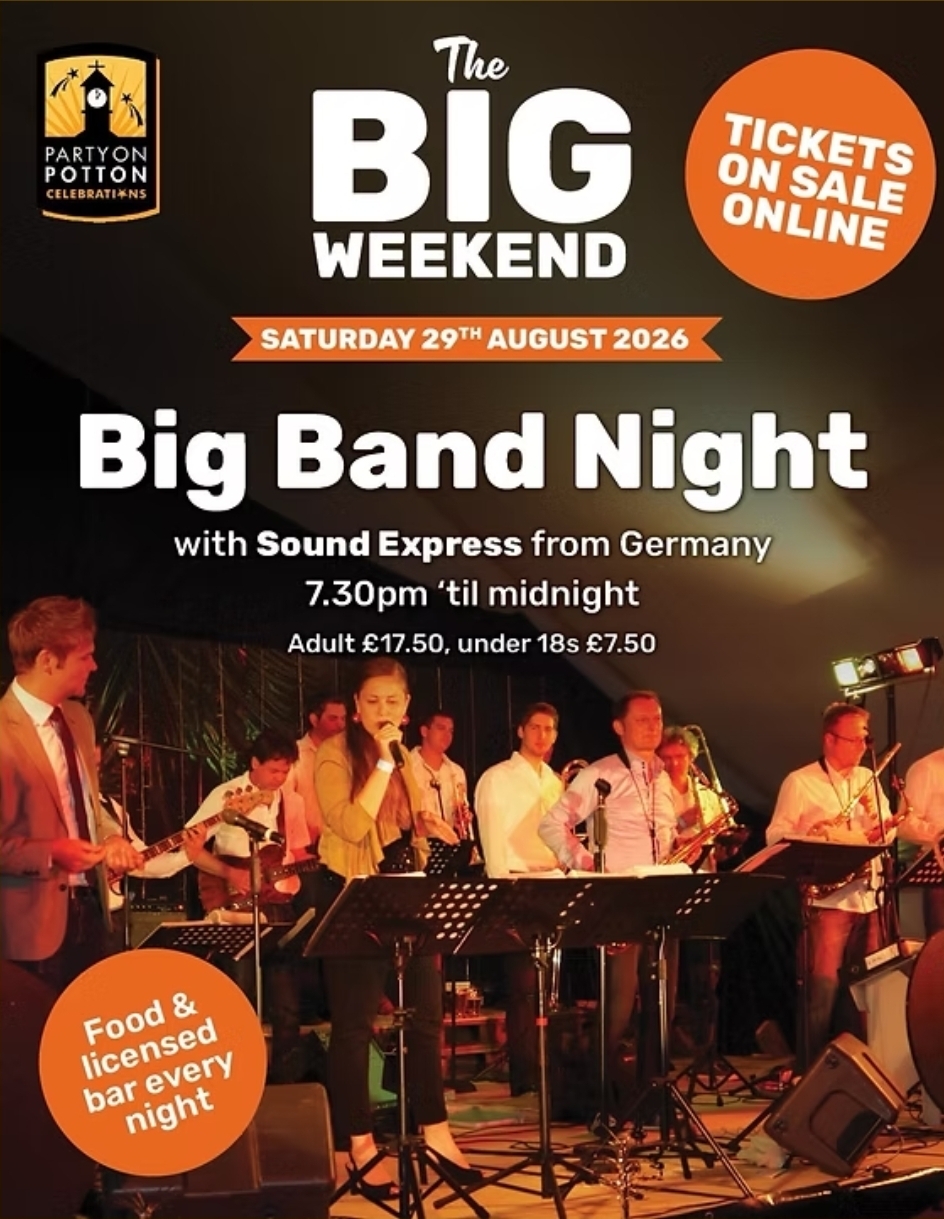 🎉 Party on Potton’s Big Weekend 2026 - Henry Smith Playing Field - Event Image 4 August 30, 2026 12:00 PM