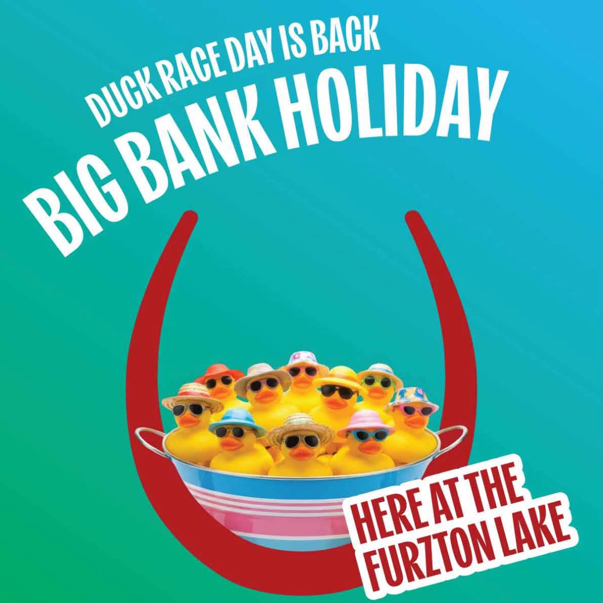 🦆Furzton Lake Duck Race - August 2026 - Event Image 2 July 31, 2026 12:00 PM
