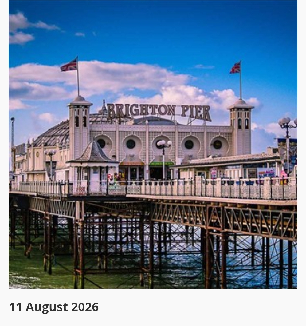 🏖 🚍 Coach Trip to Brighton (From, Luton, Dunstable, Silsoe, Barton - 25a Park Avenue - Event Image 2 August 11, 2026 08:00 AM