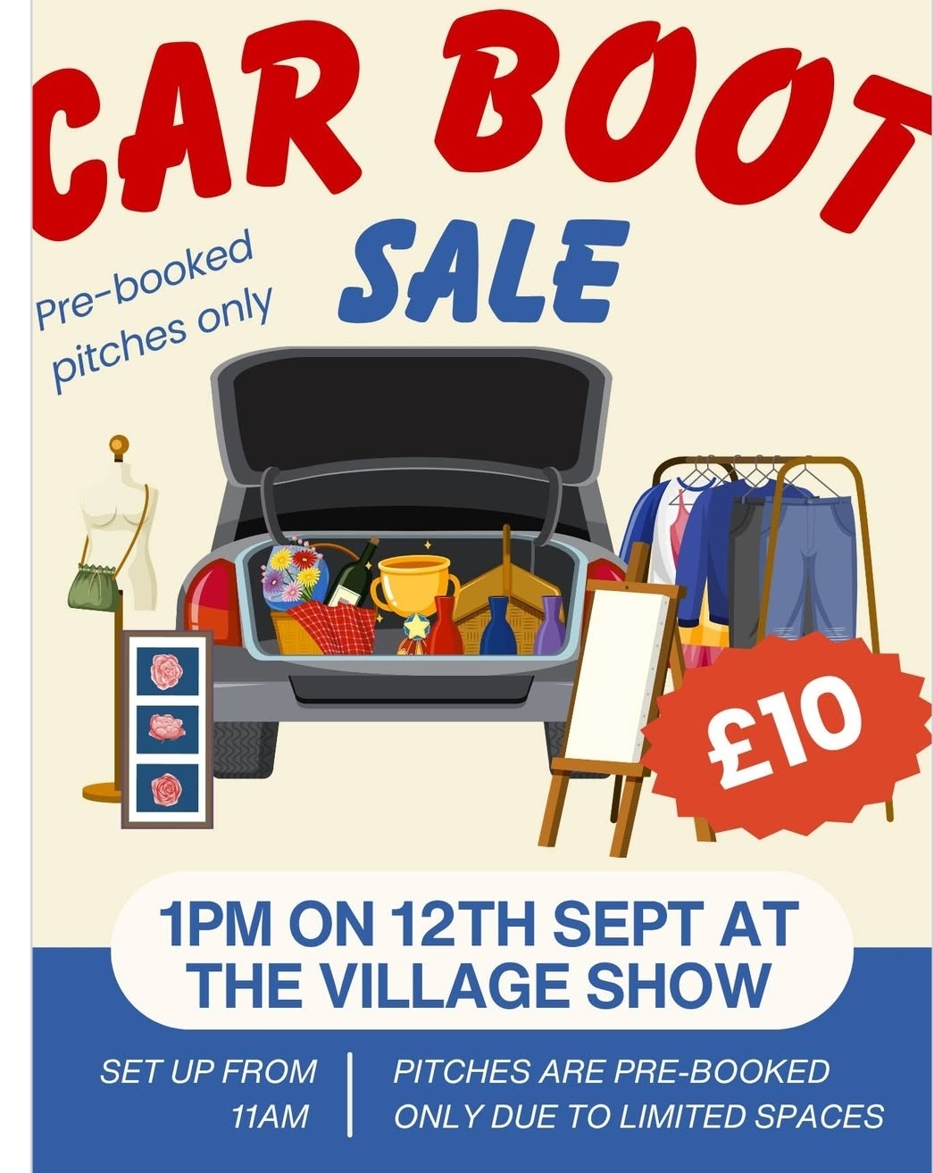 🎉 Riseley Village Show 2026  - Event Image 2 September 12, 2026 01:00 PM