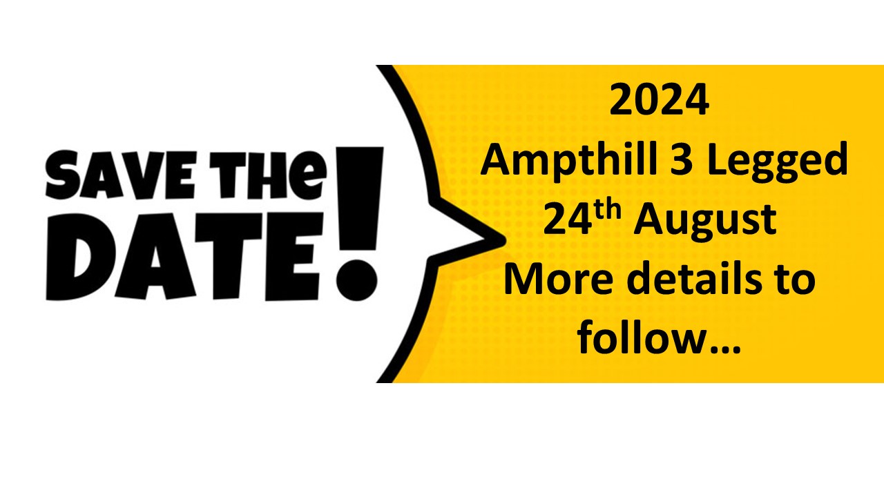 🏃‍♀️🏃‍♀️Ampthill 3 Legged 2024  - August 24, 2024 11:30 AM at The Engine and Tender. 9-11 Dunstable St, Ampthill, Bedfordshire MK45 2NJ