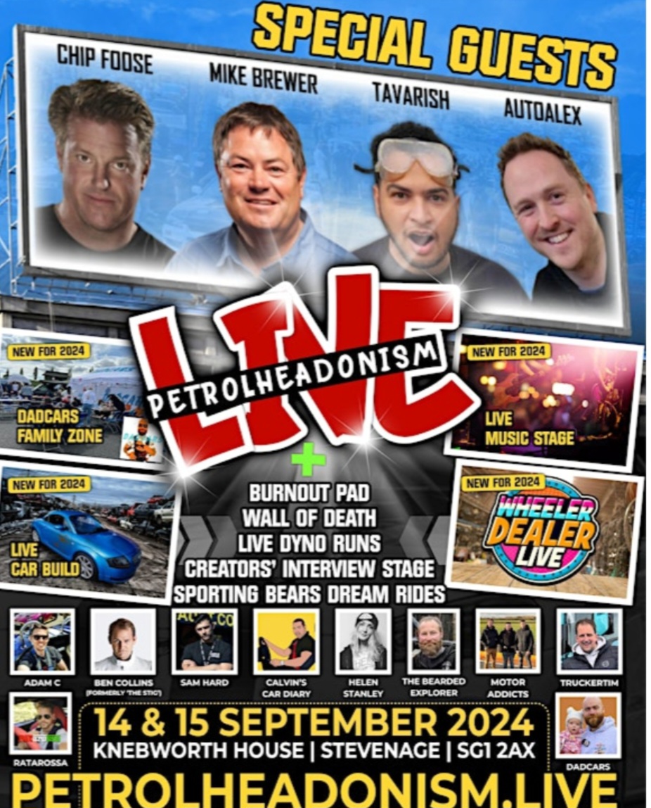 🏎💨FlashCars at Petrolheadonism Live - Knebworth House - Event Image 2 September 15, 2024 10:30 AM