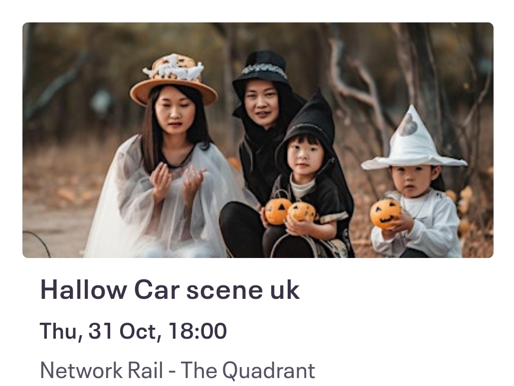 🚘👻 Hallow Car scene, UK - Car Meet in Milton Keynes - Event Image 2 October 31, 2024 08:00 PM