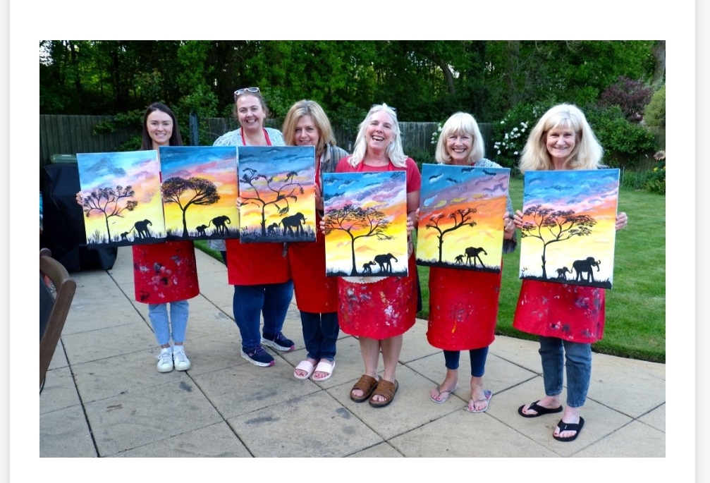 🎨🖌Join Brush Party with Jordan to paint at The Bell in Sandy - Event Image 5 September 30, 2024 07:00 PM