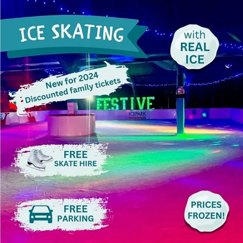 ⛸️ ICE SKATING - Woburn Sands Emporium    - Event Image 2 December 01, 2024 