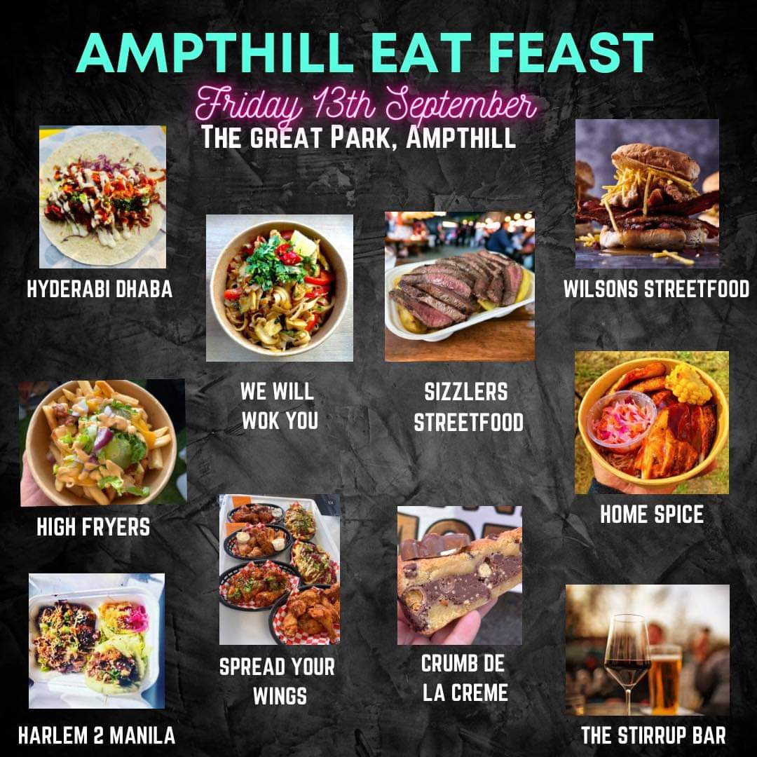 😋 Ampthill LAST 2024 EAT Feast! - Event Image 2 September 13, 2024 04:00 PM