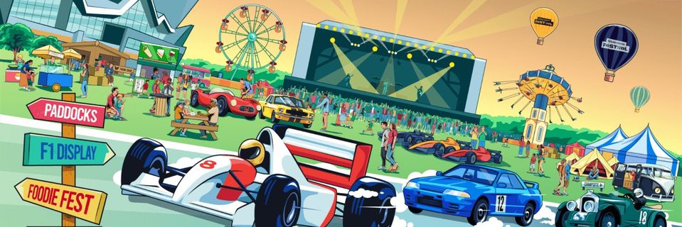 🎊 🏁SILVERSTONE FESTIVAL - Silverstone - August 23, 2024 09:00 AM at Silverstone Circuit,, NN12 8TN Towcester, UK