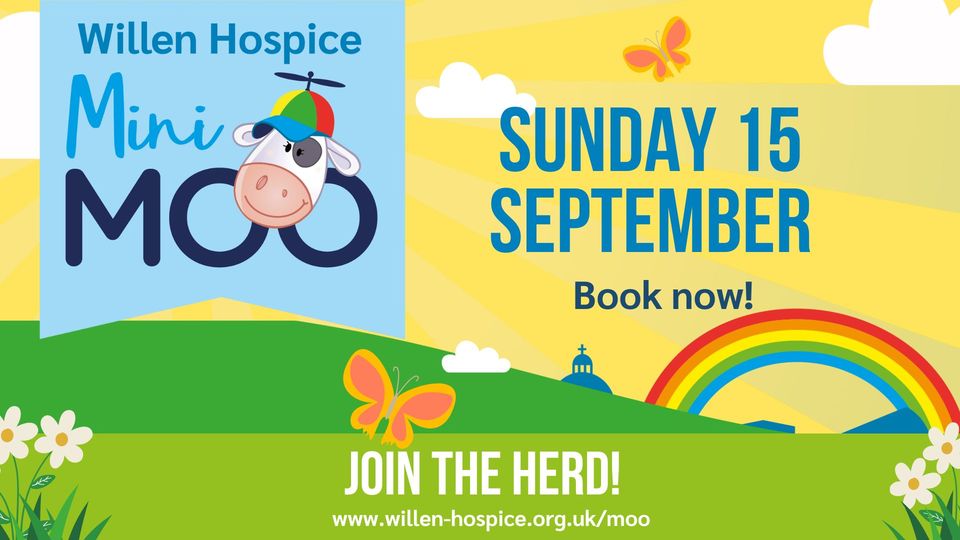 🐮 Mini Moo Chairty Event - Willen Lake Milton Keynes 2024 - September 15, 2024 10:00 AM at Willen Hospice Milton Rd, Milton Keynes MK15 9AB 