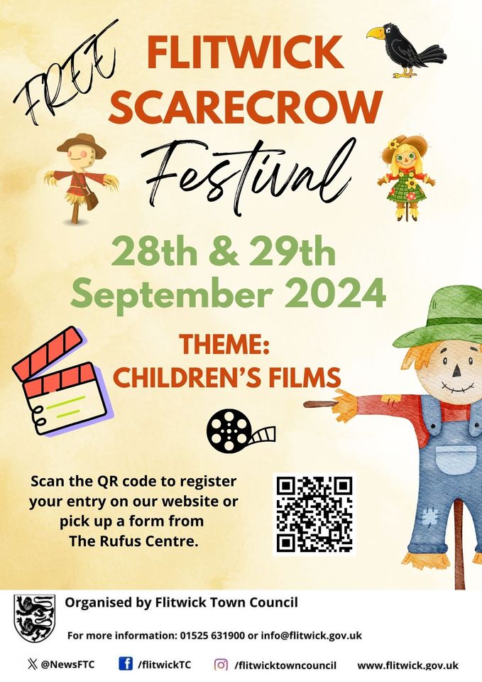 🐻 Flitwick Scarecrow Festival - September 28, 2024 09:00 AM at Flitwick Bedfordshire