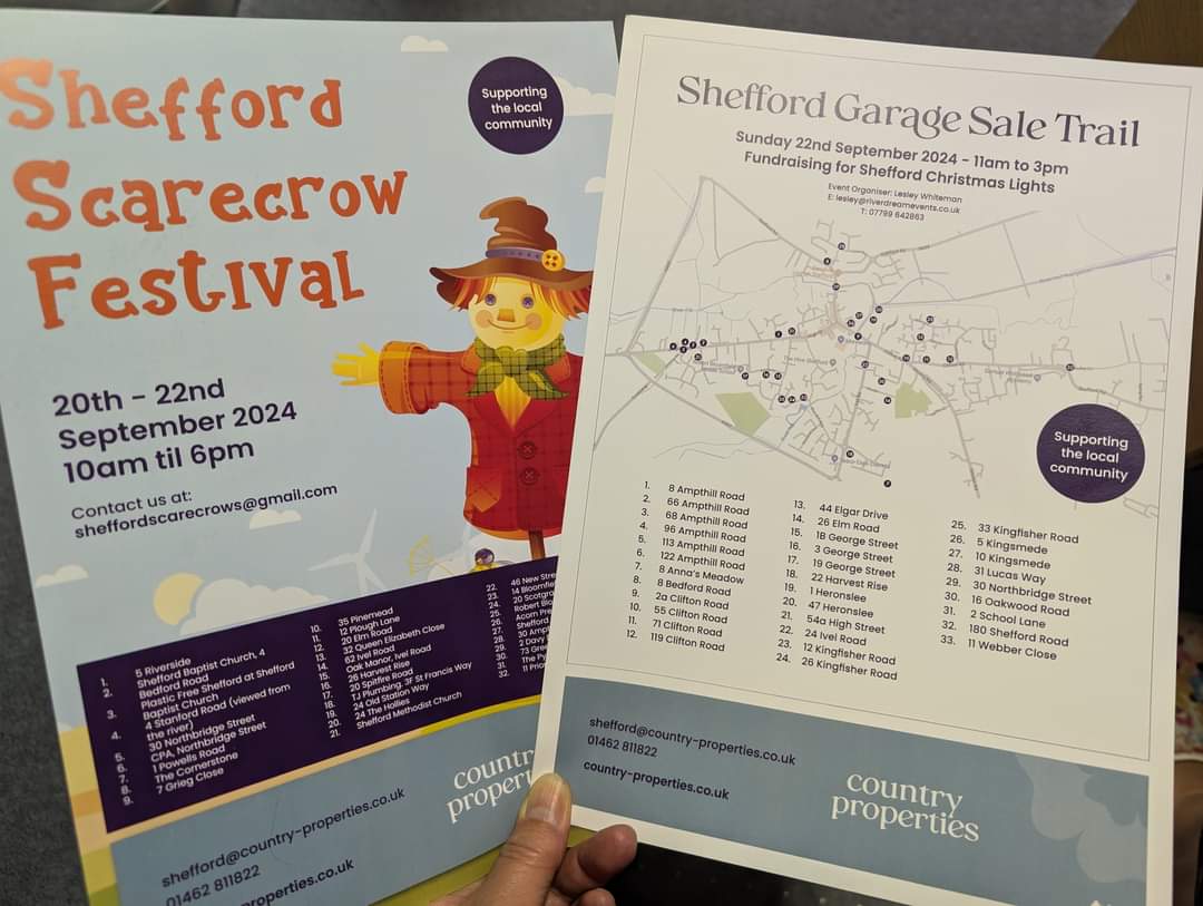 🚶‍♀️Shefford Garage Sale Trail 2024 - Event Image 2 September 22, 2024 11:00 AM