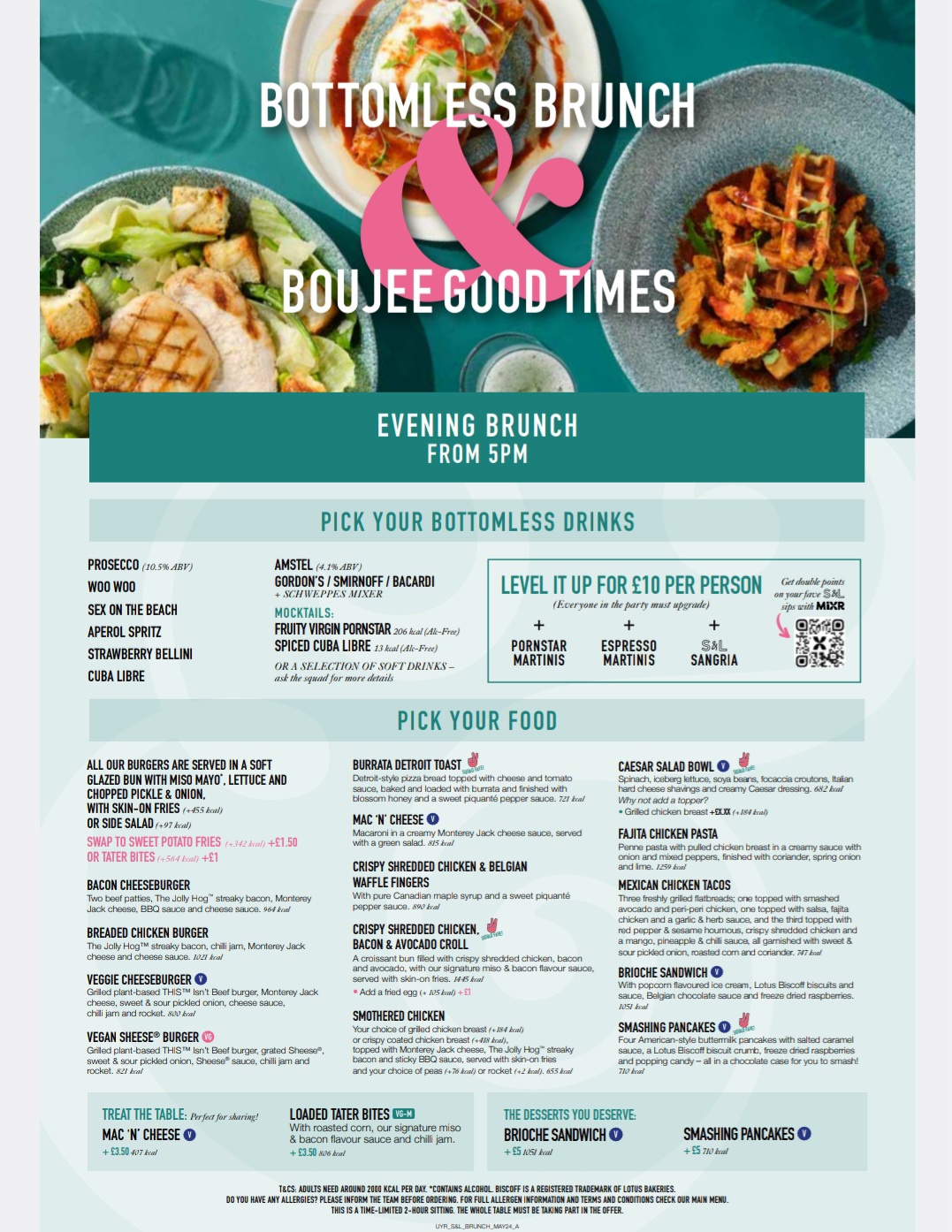 🍹90's V 00's Bottomless Brunch - Slug and Lettuce, Bedford - Event Image 5 January 25, 2025 