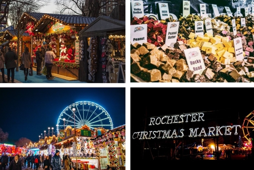 🚍🎄 Rochester Castle Christmas Market by Coach - From Dunstable, Luton & Sundon Park, Bedfordshire - Event Image 2 December 01, 2024 