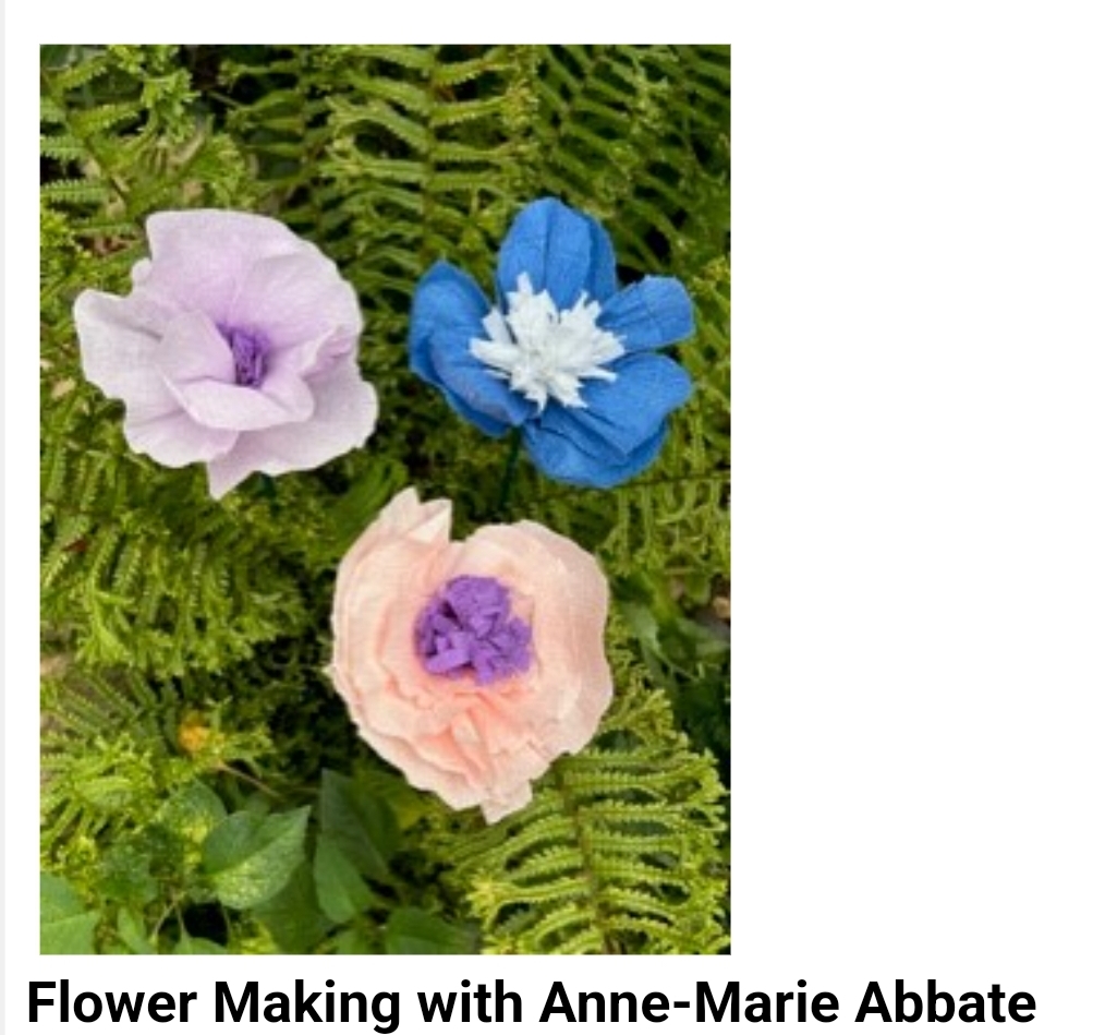 🌸 FREE FLOWER MAKING- The Higgins Museum, Bedford - Event Image 2 October 05, 2024 11:00 AM