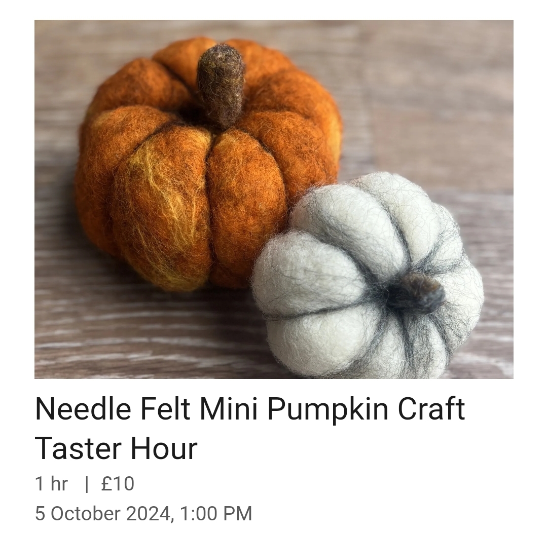 🛍 Houghton Conquest Craft Fair - Event Image 6 October 05, 2024 10:00 AM