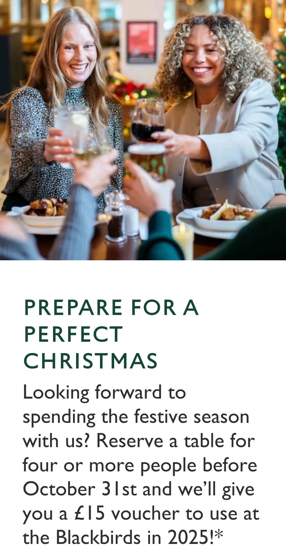 🎄 Christmas Dinnner at The Blackbirds 2024 - Flitwick - Event Image 4 December 25, 2024 