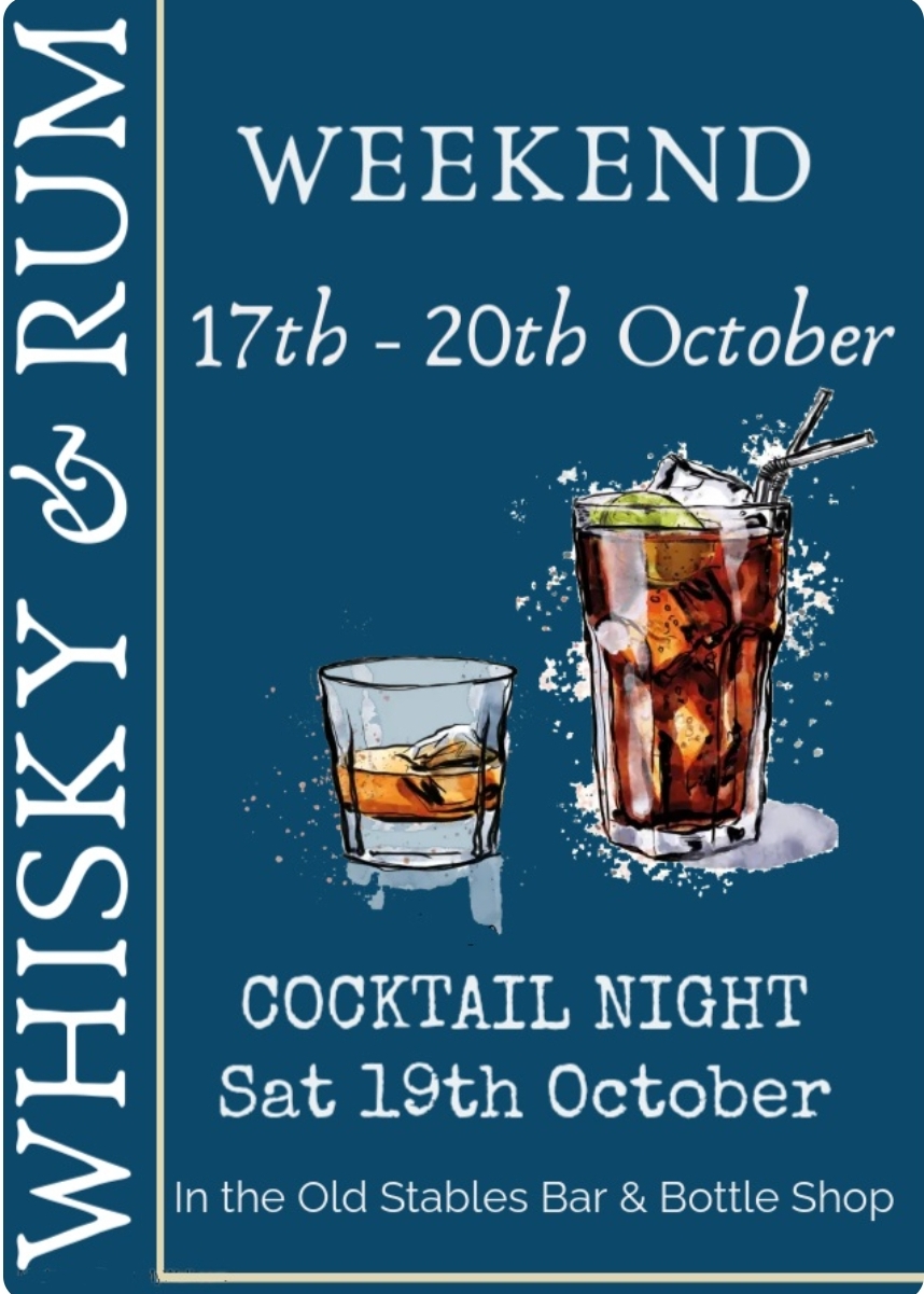  🍹Rum, Whisky, Cocktail & Reggae Night - Sandy   - Event Image 7 October 19, 2024 12:00 PM